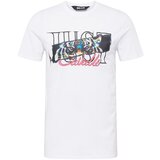 Just Cavalli Majica 'EREYE' nebeško modra / rdeča / črna / bela | Shoptok.si