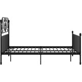  Okvir za krevet crni metalni 140 x 200 cm | Eponuda.ba