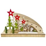 Denis lED dekoracija zvezde padalice 30x18cm 40-803000