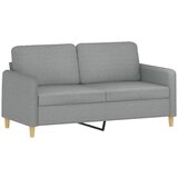Maison Chic Dvosed kavč - Sofa - Kanape svetlo siv 140 cm blago, (21727329) Cene