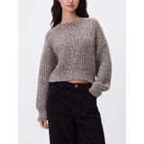 Reserved Džemper s uzorkom - smeđi | shoptok.hr