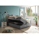 MID.YOU POSTELJA BOXSPRING 180 cm x 200 cm , svetlo siva | Shoptok.si
