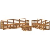  Setovi sofa 8 kom. Čvrsto drvo akacije | shoptok.hr