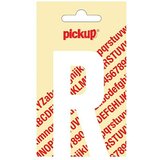 Pickup Naljepnica (Motiv: R, Bijele boje, Visina: 90 mm) | shoptok.hr