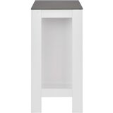 Barski stol s policom bijeli 110 x 50 x 103 cm | Eponuda.com