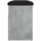 vidaXL klupa za cipele boja betona 82 x 32 x 45 5 cm konstruirano drvo | shoptok.hr