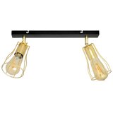 SPOT svetiljka TUBE 2xE27/15W/230V zlatna/crna | Eponuda.com