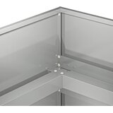  Vrtna saksija Srebrna 280 x 80 x 60 cm Pocinčani čelik Slike