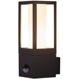 Searchlight Avenue Zunanja stenska svetilka, črna, bela polikarbonatna, (22100668) | Shoptok.si