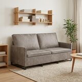 SOFA za 3 osobe Svjetlosiva 190 x 81 x 82 cm Umjetni sued | shoptok.hr