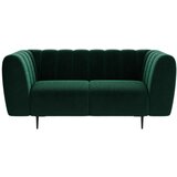 Ghado tamnozelena baršunasta sofa Shel, 170 cm Cijene
