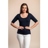 Fenzy Viskozna Majica Kratkih Rukava, Tamnoplava | shoptok.hr