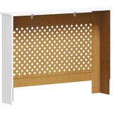  Pokrov za radijator bijeli 112 x 19 x 81,5 cm MDF | Eponuda.com