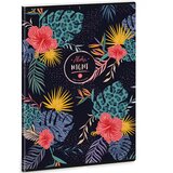 Ars Una Zvezek A4 s točkovno mrežo : Aloha Night, z dodatnimi sponkami | Shoptok.si