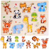  Drvene puzzle životinje 10 elemenata | shoptok.hr