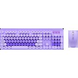 Moja knjižara TASTATURA I MIŠ BEŽIČNI SET OP24376 ljubičasta roze | ePonuda.com