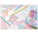  BOJE DRVENE 10 BOJA METALNA KUTIJA SPARKLE JUMBO FABER CASTELL 210910 | shoptok.hr
