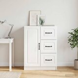  Kreveta s ladicama Bijela visokog sjaja 66 x 34,5 x 87 cm | shoptok.hr