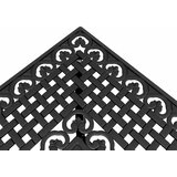  5-dijelni vrtni blagovaonski set crni od lijevanog aluminija | shoptok.hr