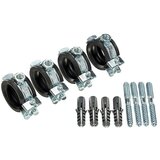  Set klik cevnih objemk (Premer: 26 mm - 28 mm, 4 kos) u