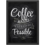 Wallity Slika 40x55 cm Coffee – Wallity Cene