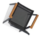 Floriane Garden Ottowa - Grey, Black GreyBlack Garden Chair Set (6 Pieces)