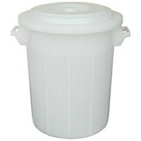 Plana sod s pokrovom (umetna masa, 70 l, okrogel) | Shoptok.si