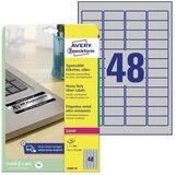 Zweckform Etikete zweckform l6009 45,7x21,2mm 1/20 srebrna Cene