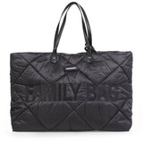 Childhome Torba za mame Puffered, Crna Cene