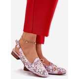 Boto Cutout Ballet Flats With Open Heel Multicolor Navinnia | Shoptok.si