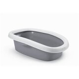 STEFANPLAST sprint mačje stranišče z okvirjem - siv - 31 x 43 x 14 cm | Shoptok.si