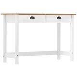  Konzolna mizica Hill Range z 2 predaloma 110x45x74 cm borovina | Shoptok.si