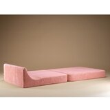 Wigiwama Rožnat otroški fotelj iz rebrastega žameta Flipster – | Shoptok.si