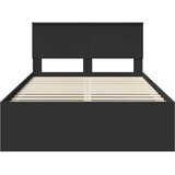  Okvir za krevet Crna 120 x 123 cm Konstruirano drvo - Crna 120 x 200 cm | shoptok.hr