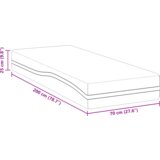  Madraci Bijela siva 70 x 200 cm 100% poliester žakard tkanina | shoptok.hr