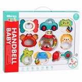 Set zvečki za bebe sa glodalicama 9u1 - šarene životinje | Shoptok.si