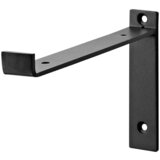 DOLLE Nosač za zidne police (D x Š x V: 260 x 30 x 130 mm, Opteretivost: 10 kg, Čelik, Crna) Cijene