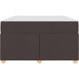 Konstrukcija postelje Temno rjava 120 x 200 cm blago | Shoptok.si