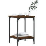  Stolić za kavu smeđa boja hrasta 40x40x55 cm konstruirano drvo | shoptok.hr