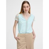 Orsay Light blue women's short-sleeved t-shirt - Women's | Shoptok.si