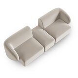 Milo Casa Bež žametna sedežna garnitura 246 cm Paolo – | Shoptok.si