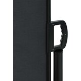 vidaXL Bočna tenda na uvlačenje crna 120 x 500 cm | shoptok.hr