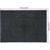  Tepisi za područja Tamnosiva 120 x 170 cm Juta | shoptok.hr
