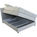 CARRYHOME BOXSPRING POSTELJA 120 cm x 200 cm , les, tekstil bež | Shoptok.si