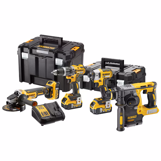 Dewalt DCK422P3T set akumulatorskih alata, 18V XR, sa 3x5Ah baterije i punjačem, u TSTAK koferima | Eponuda.com
