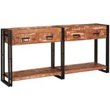  Konzolni stolovi s ladicama 2 pcs Šareni 161 x 33 x 75 cm | shoptok.hr