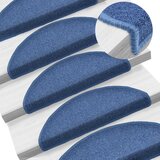 vidaXL Preproge za stopnice 15 kosov 65x24x4 cm modre Cene