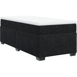 Box spring krevet s madracem crni 80 x 200 cm baršunasti | shoptok.hr