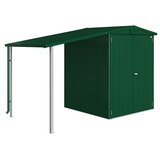 BIOHORT Europa Bočna nadstrešnica (D x Š: 1,56 x 1,5 m, Čelik, Tamnozelene boje) | shoptok.hr