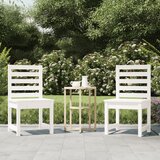 vidaXL Vrtne stolice 2 kom bijele 40 5 x 48 x 91 5 cm masivna borovina Cijene